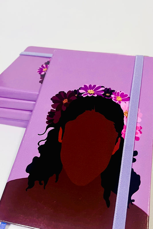 Lilac Leatherette Journal